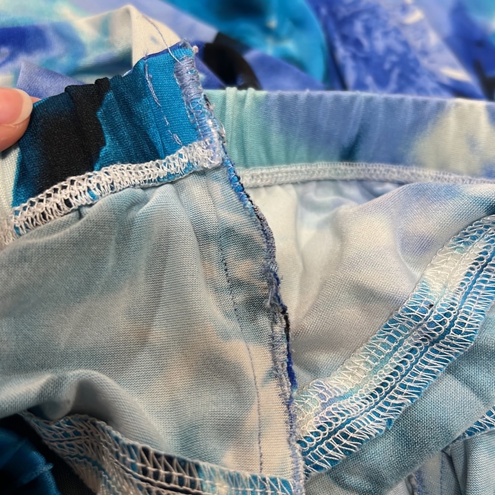 Blue & purple skirt - Picture 4 of 4